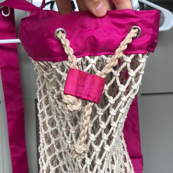 💕Woven Backpack - Picture 3 of 8